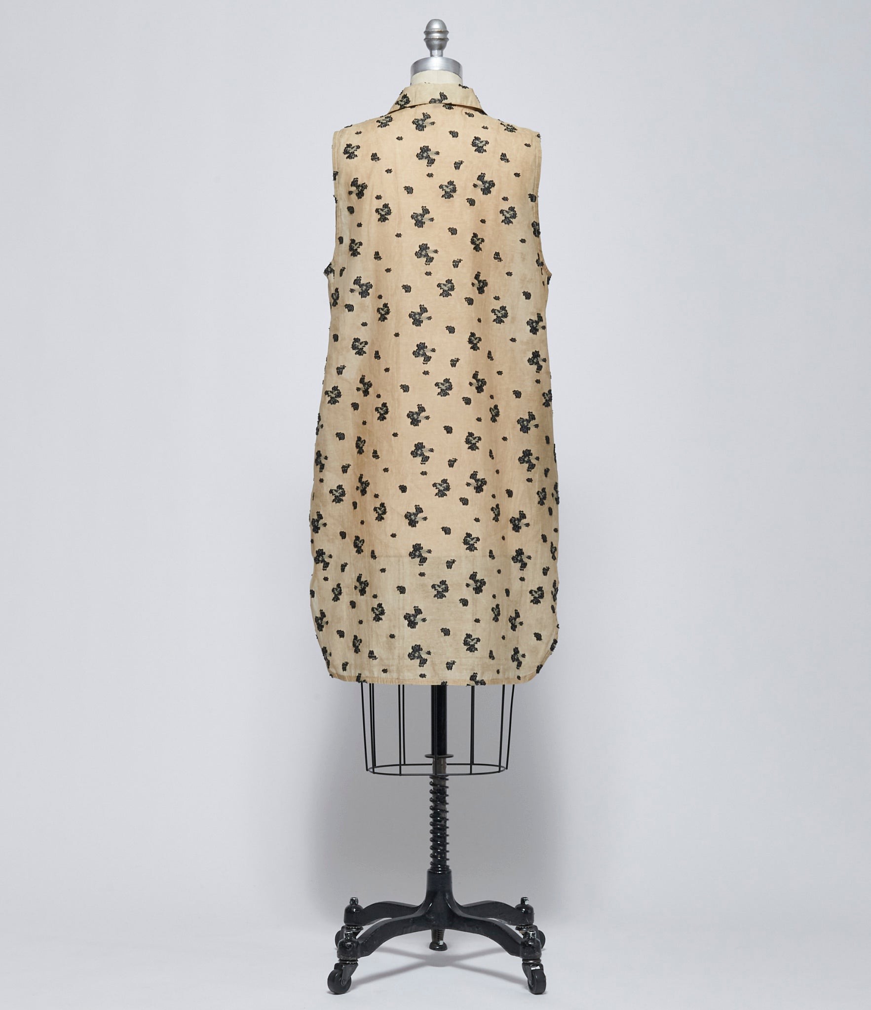 SS26 Chiahung Su Womens Black Floral Dress