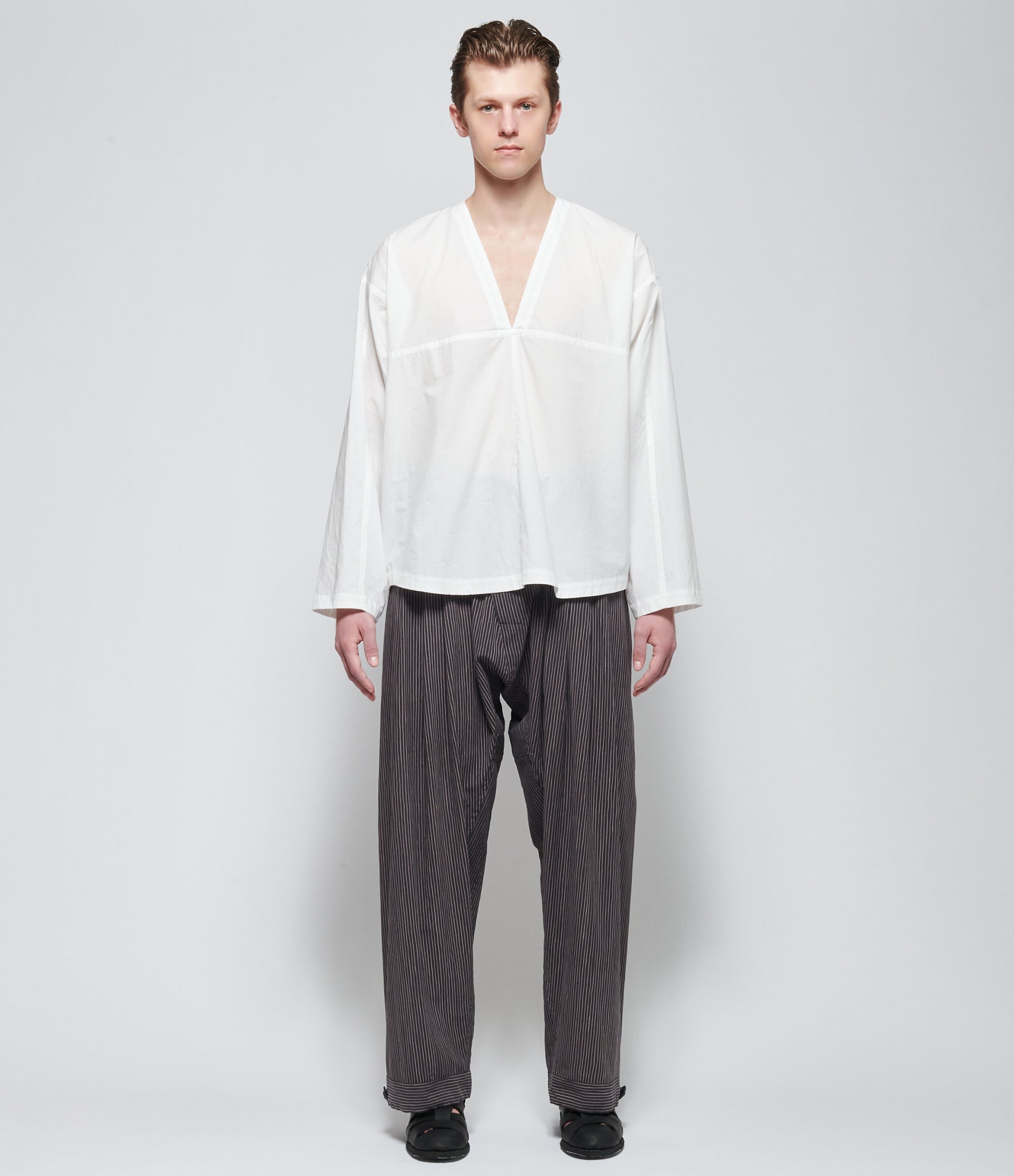 SS26 Jan Jan Van Essche Mens Off White Tunic #43
