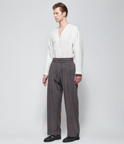 SS26 Jan Jan Van Essche Mens Gallnut Black Trousers #91