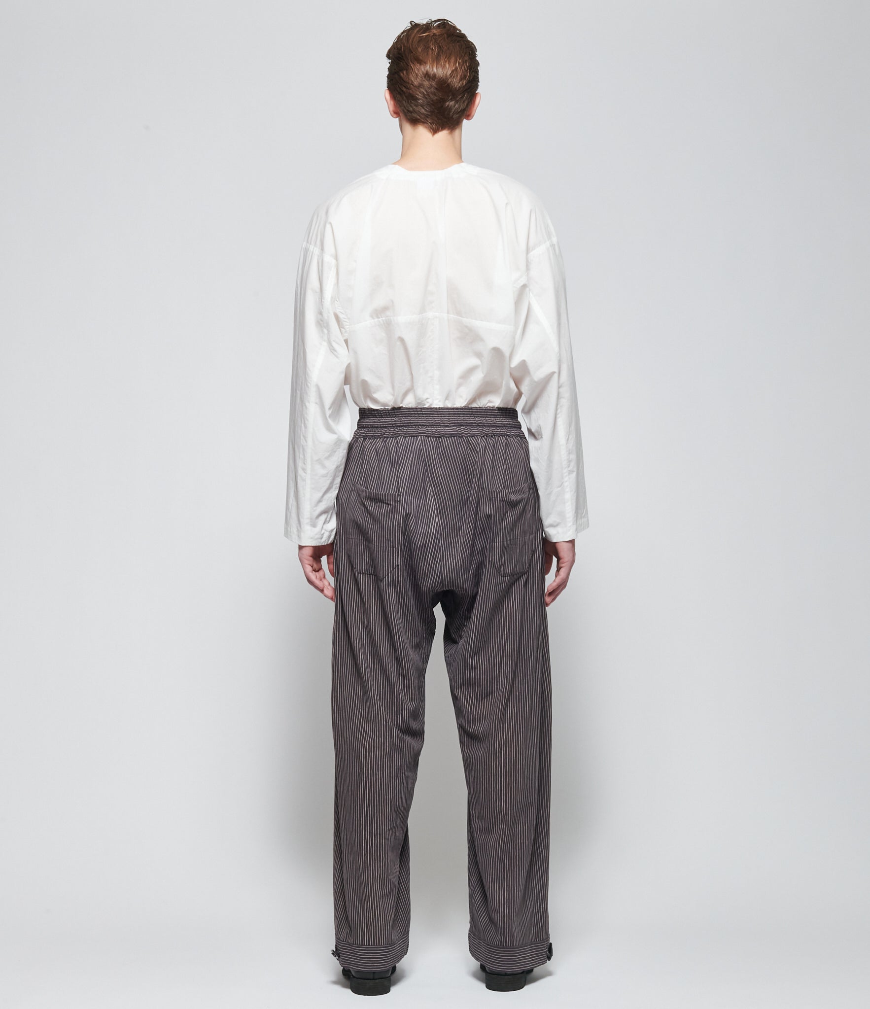 SS26 Jan Jan Van Essche Mens Gallnut Black Trousers #91