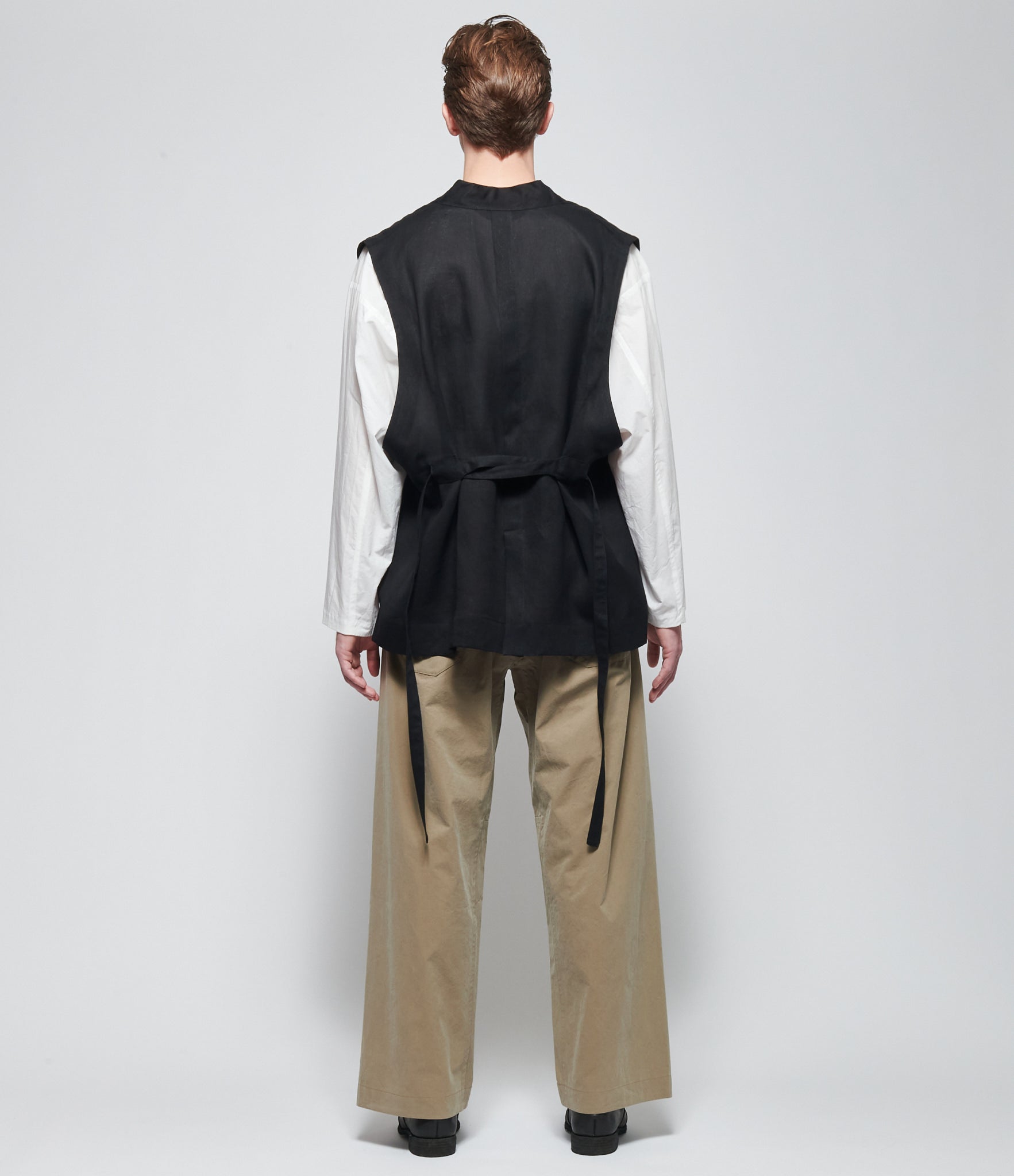 SS26 Jan Jan Van Essche Mens Black Gilet #15