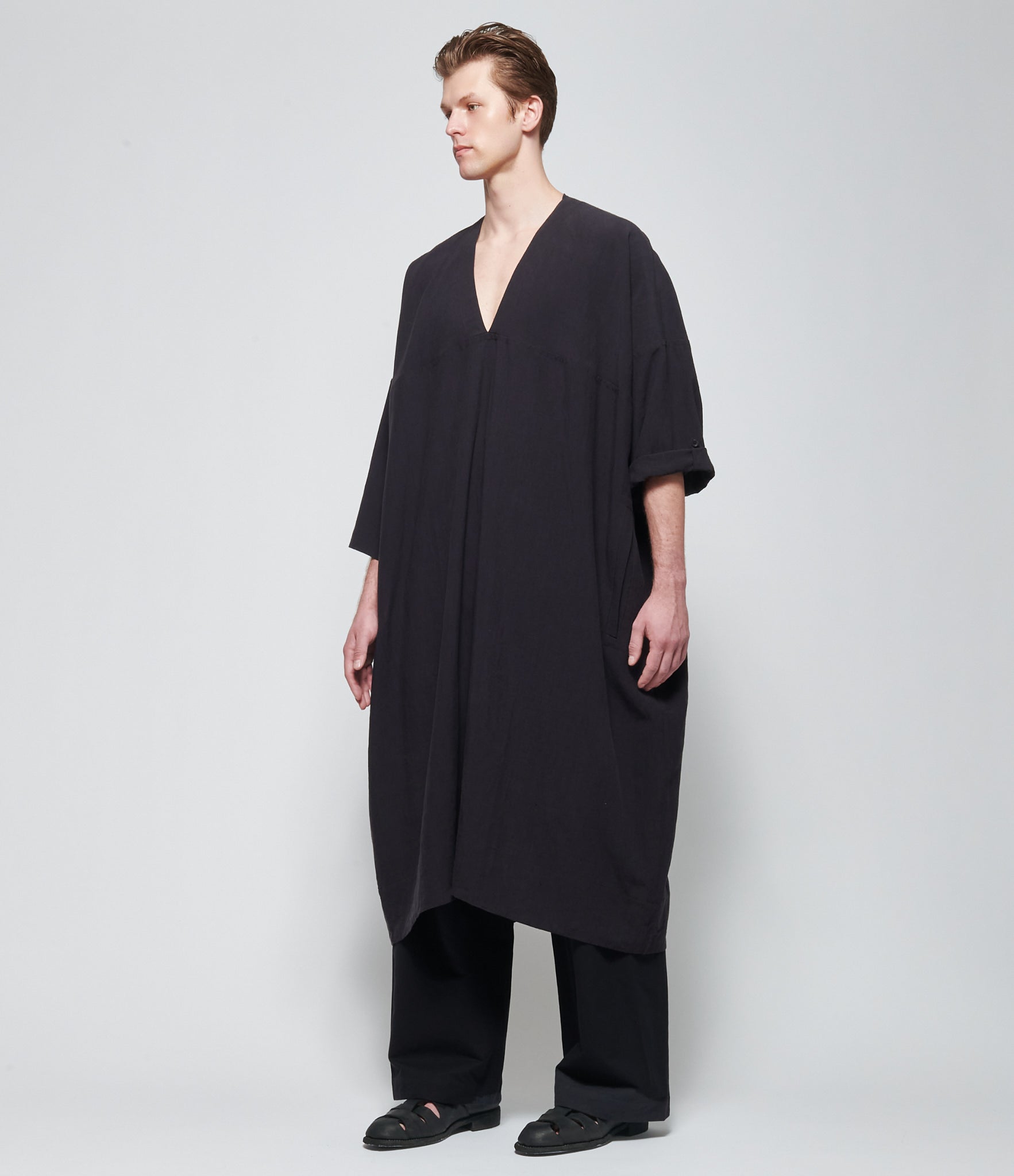 SS26 Jan Jan Van Essche Mens Sumi Kuro Tunic #44