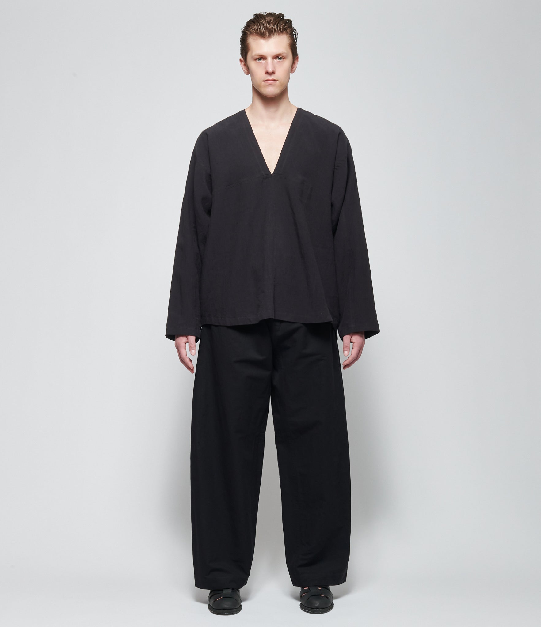 SS26 Jan Jan Van Essche Mens Sumi Kuro Tunic #43