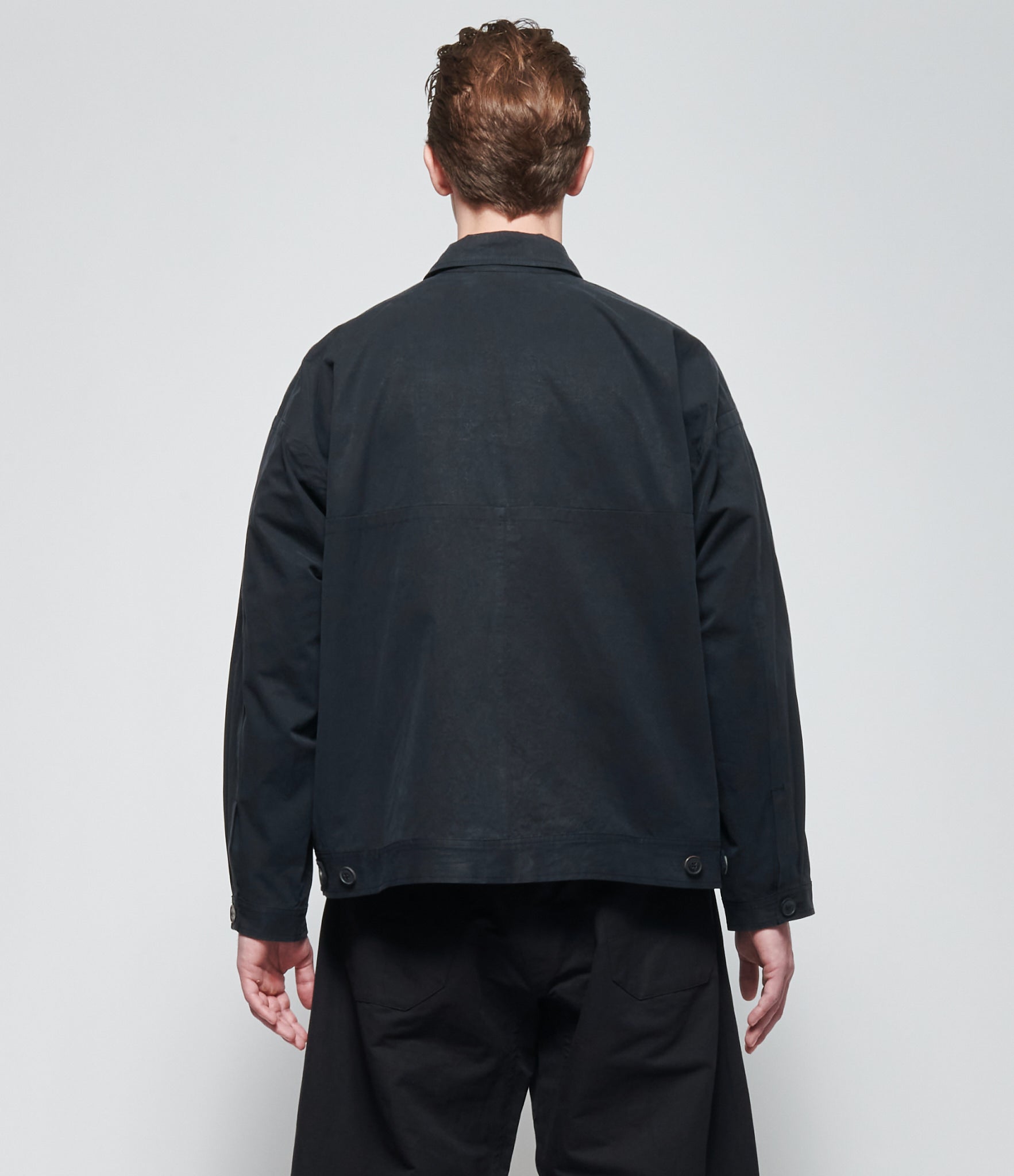 SS26 Jan Jan Van Essche Mens Off Black Jacket #64