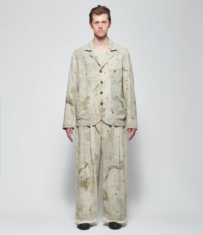 SS26 Ziggy Chen Mens Digital Print Workers Jacket