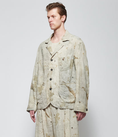 SS26 Ziggy Chen Mens Digital Print Workers Jacket