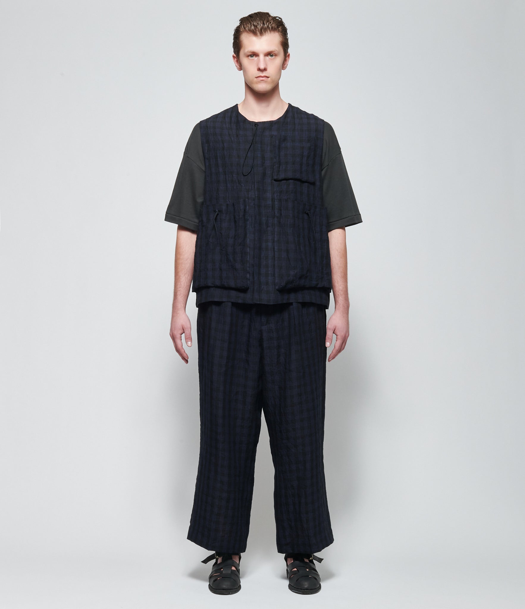 SS26 toogood Mens Midnight The Roper Gilet