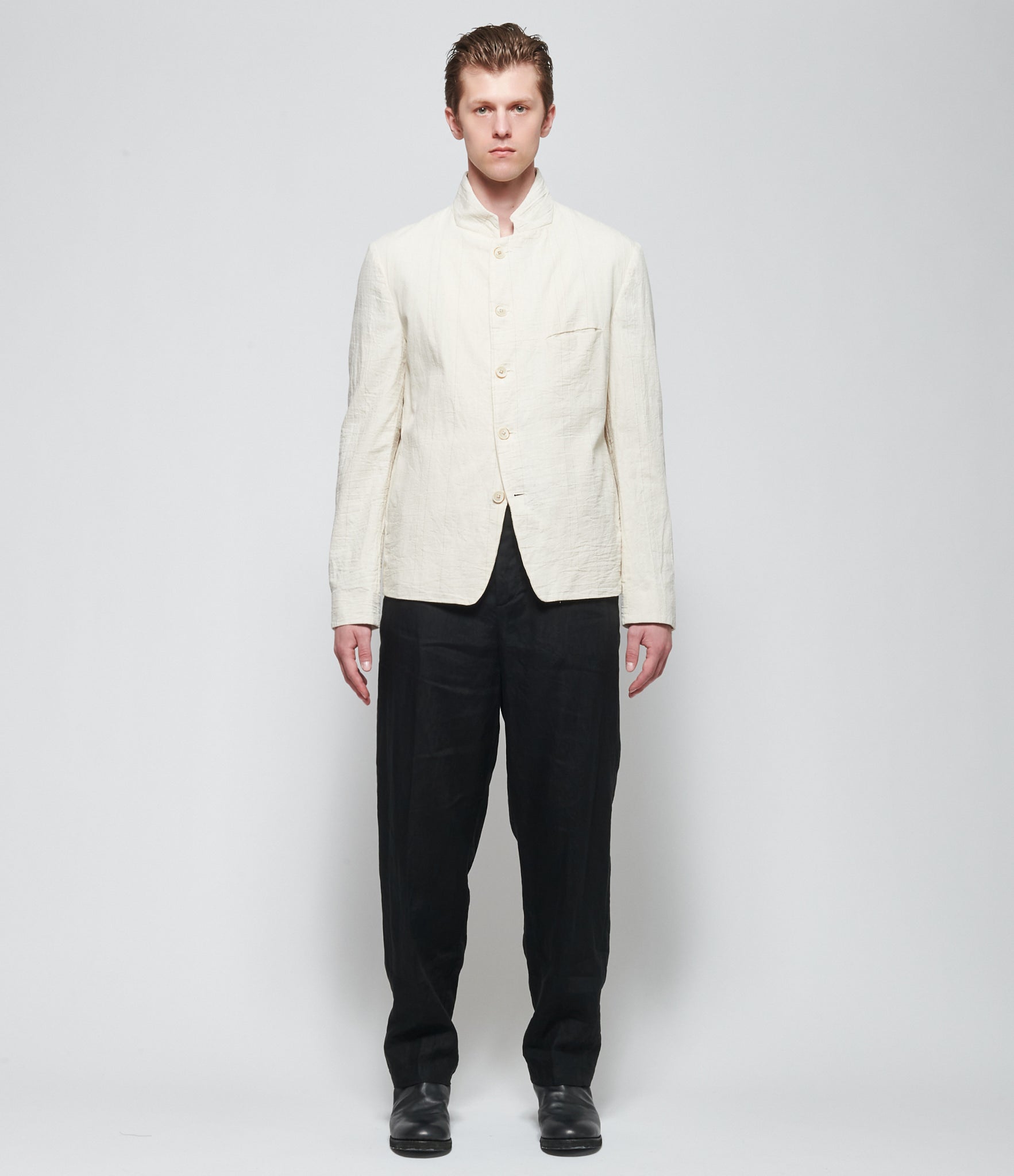 SS26 Forme d'Expression Mens Nature Cropped 5B Jacket
