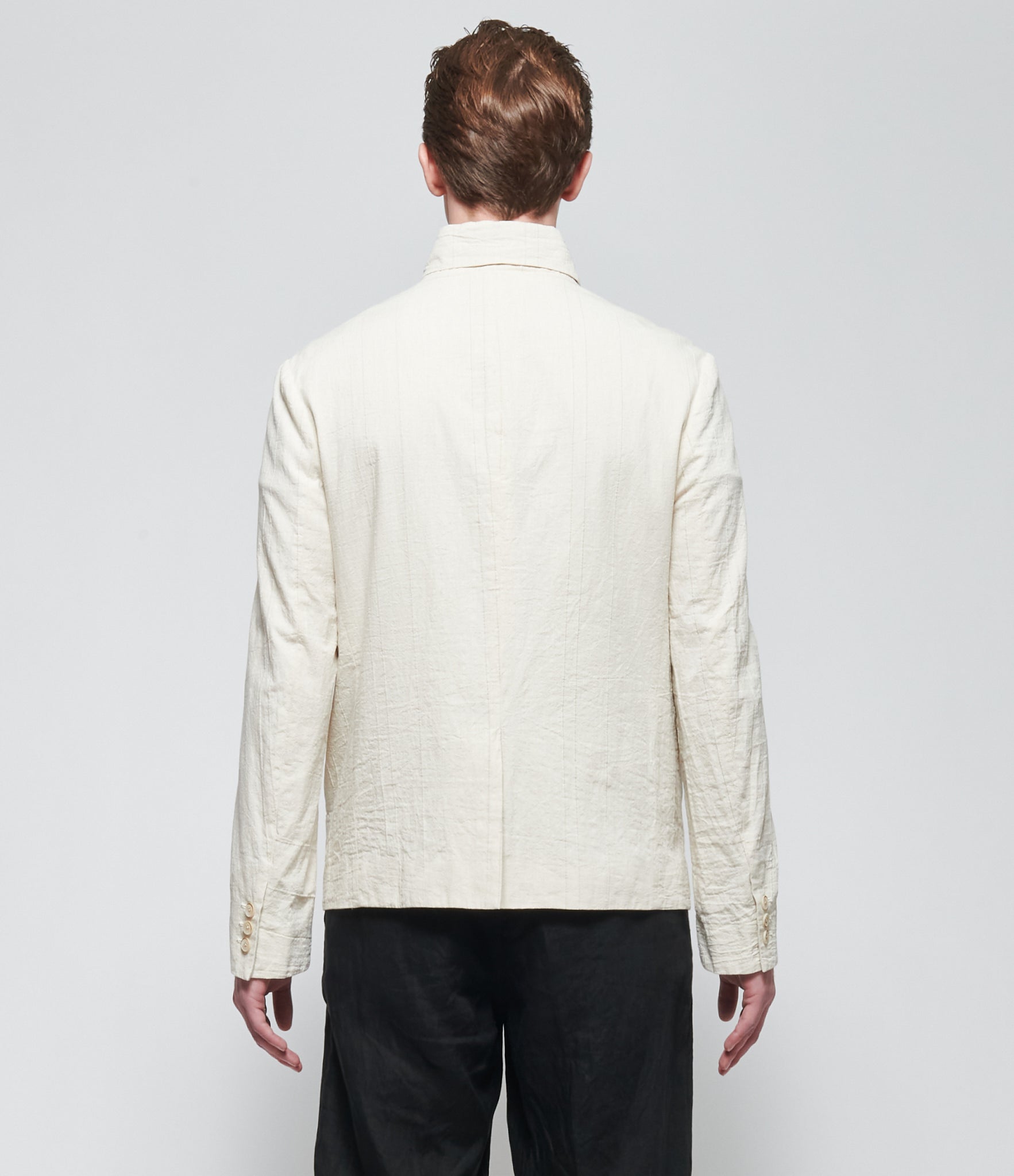 SS26 Forme d'Expression Mens Nature Cropped 5B Jacket