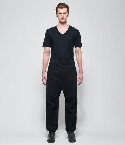 SS26 Forme d'Expression Mens Baggy 5 Pocket Pants Skewed