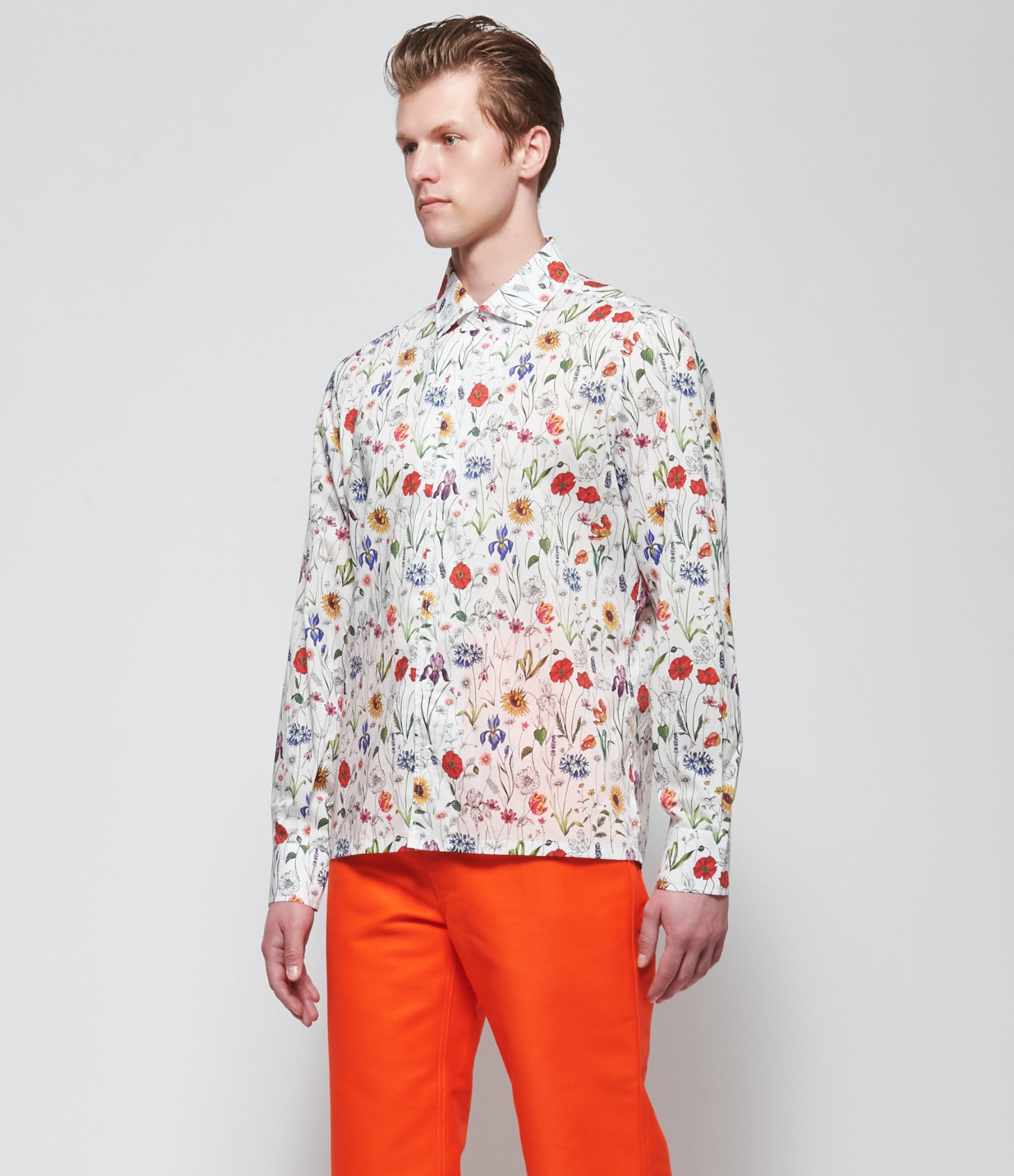 SS26 Junya Watanabe Mens Floral Shirt