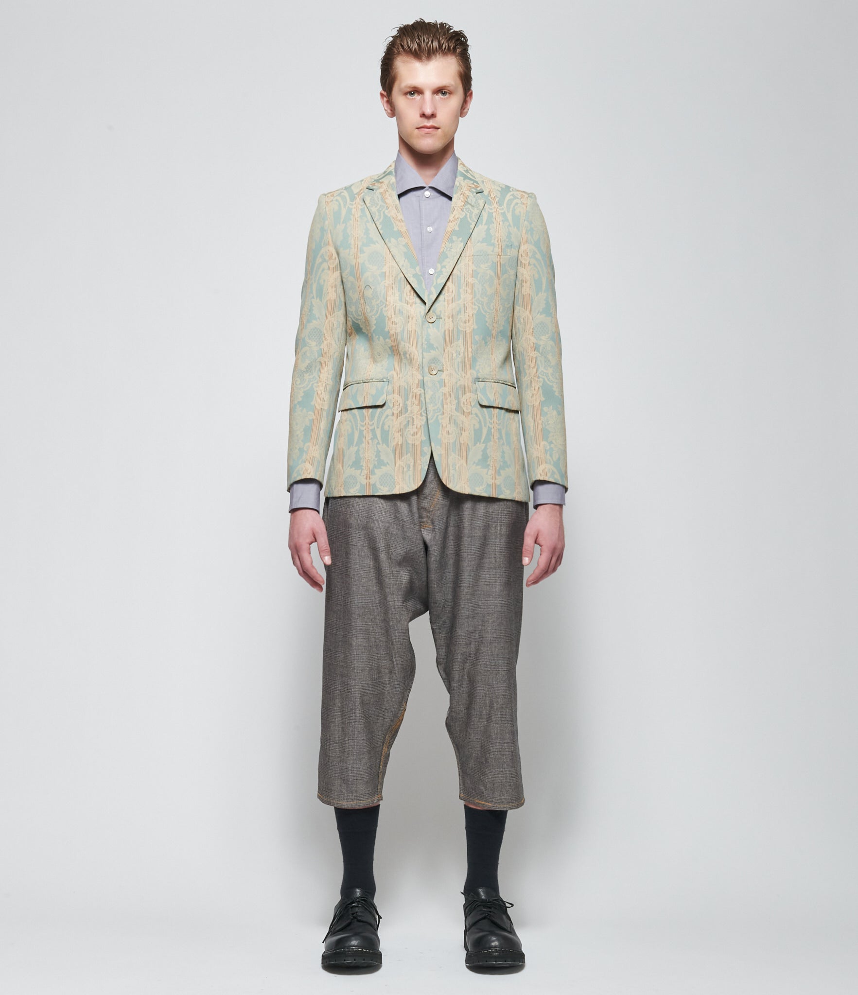 SS26 Junya Watanabe Mens Patterned Stripe Jacket