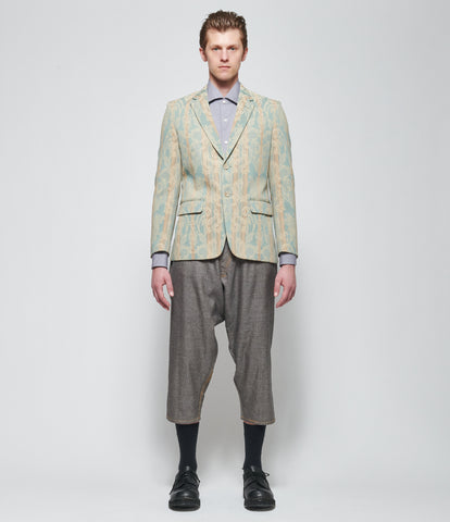 SS26 Junya Watanabe Mens Patterned Stripe Jacket