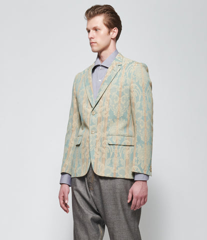 SS26 Junya Watanabe Mens Patterned Stripe Jacket