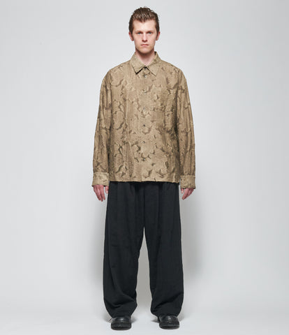 SS26 Chiahung Su Mens Jacquard Shirt