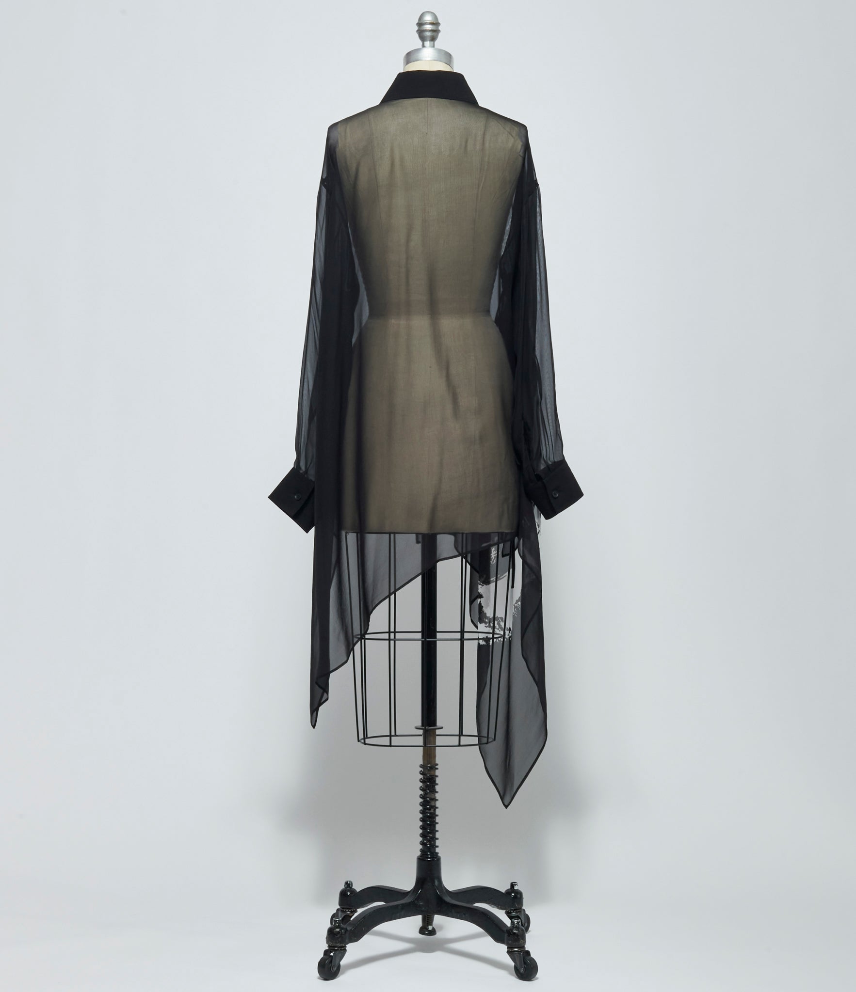 SS26 Yohji Yamamoto Womens Asymmetric Blouse