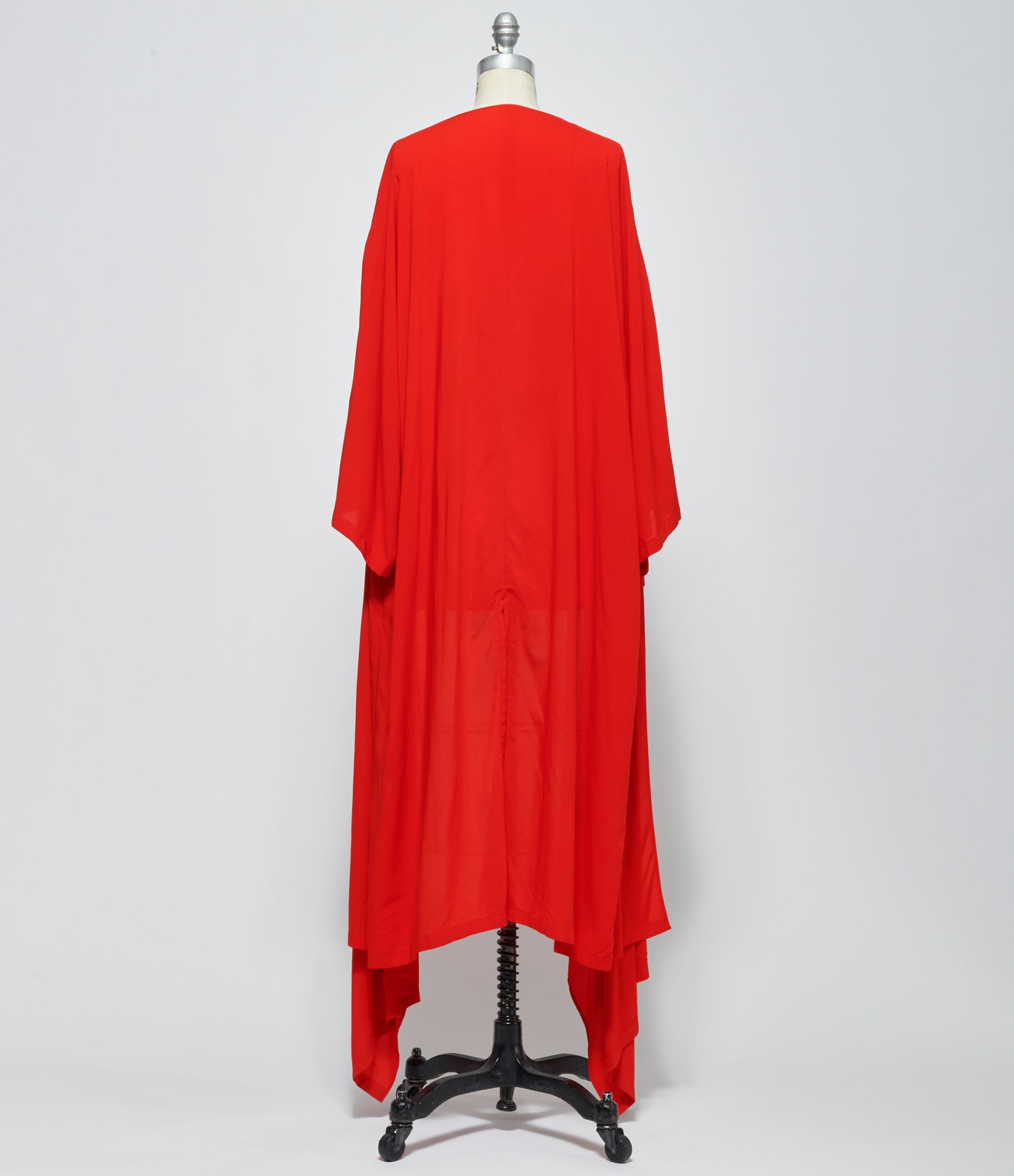 SS26 Yohji Yamamoto Womens Stole D Dolman Sleeve Coat