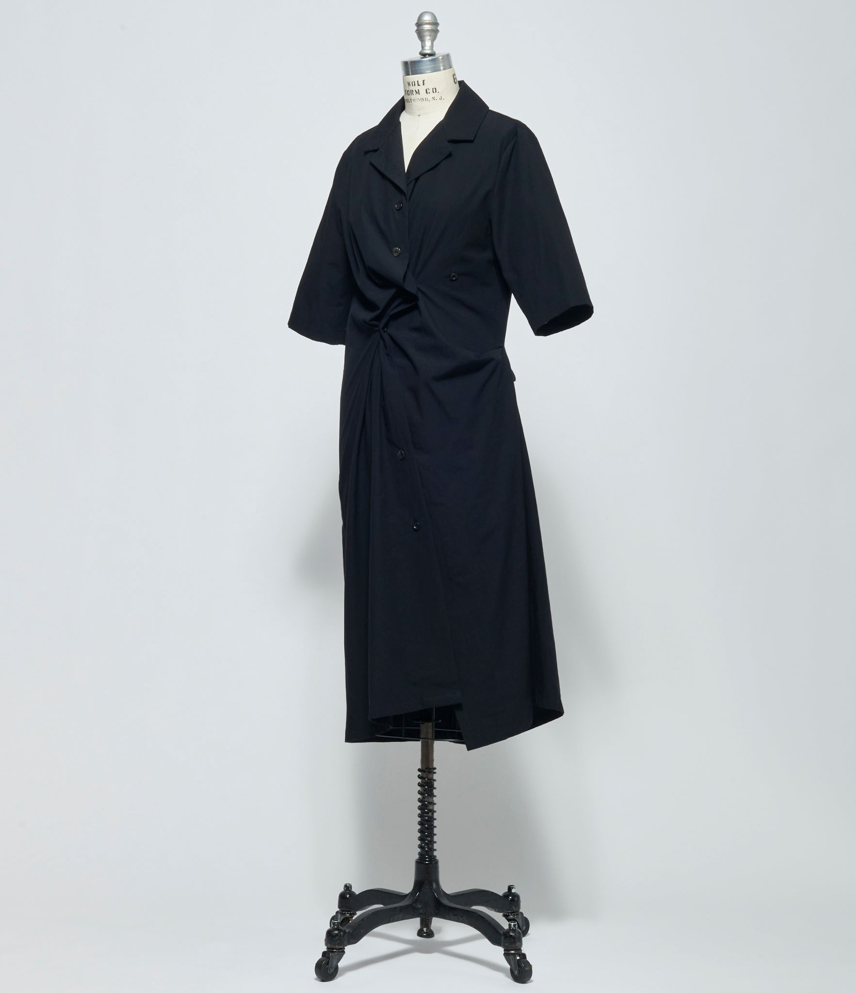 SS26 A Tentative Atelier Womens Anita L.R Misplaced Butttons Dress