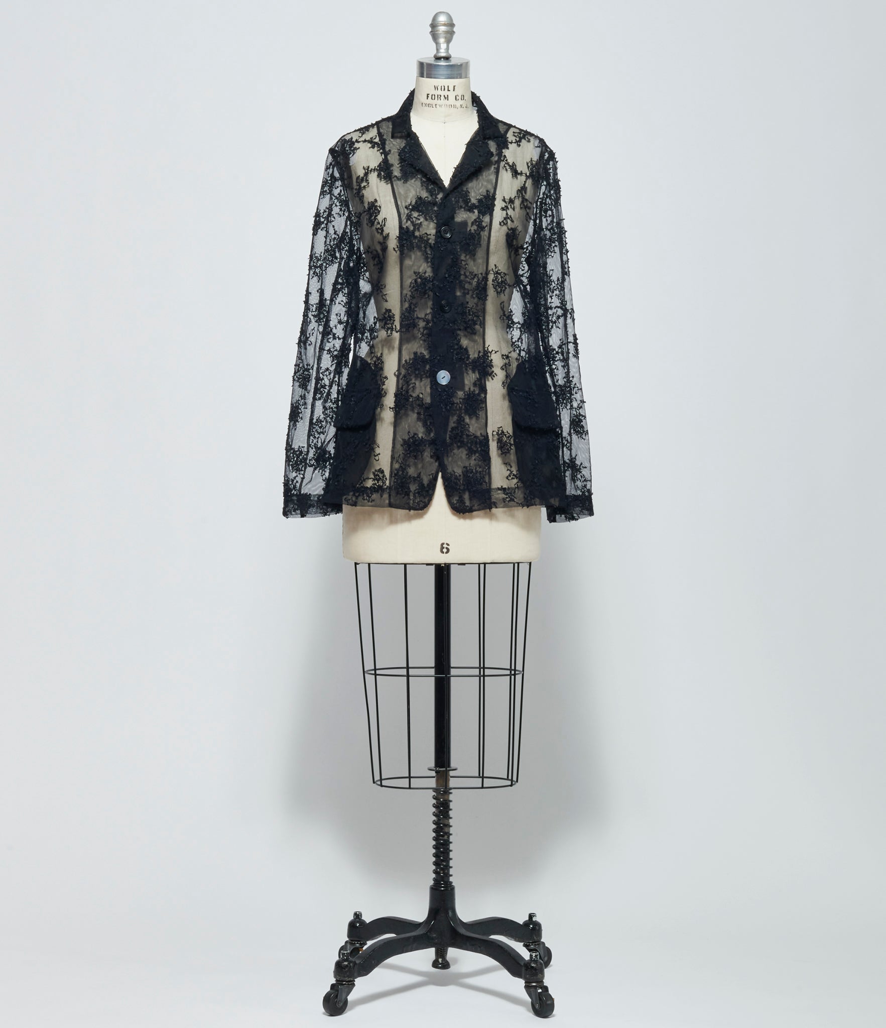 SS26 A Tentative Atelier Womens Floral Jutta H. Embroidery Jacket