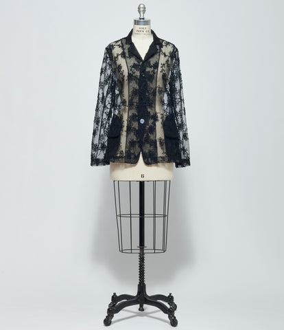 SS26 A Tentative Atelier Womens Floral Jutta H. Embroidery Jacket