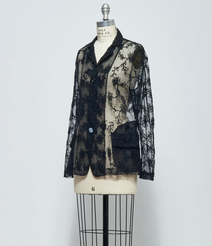 SS26 A Tentative Atelier Womens Floral Jutta H. Embroidery Jacket
