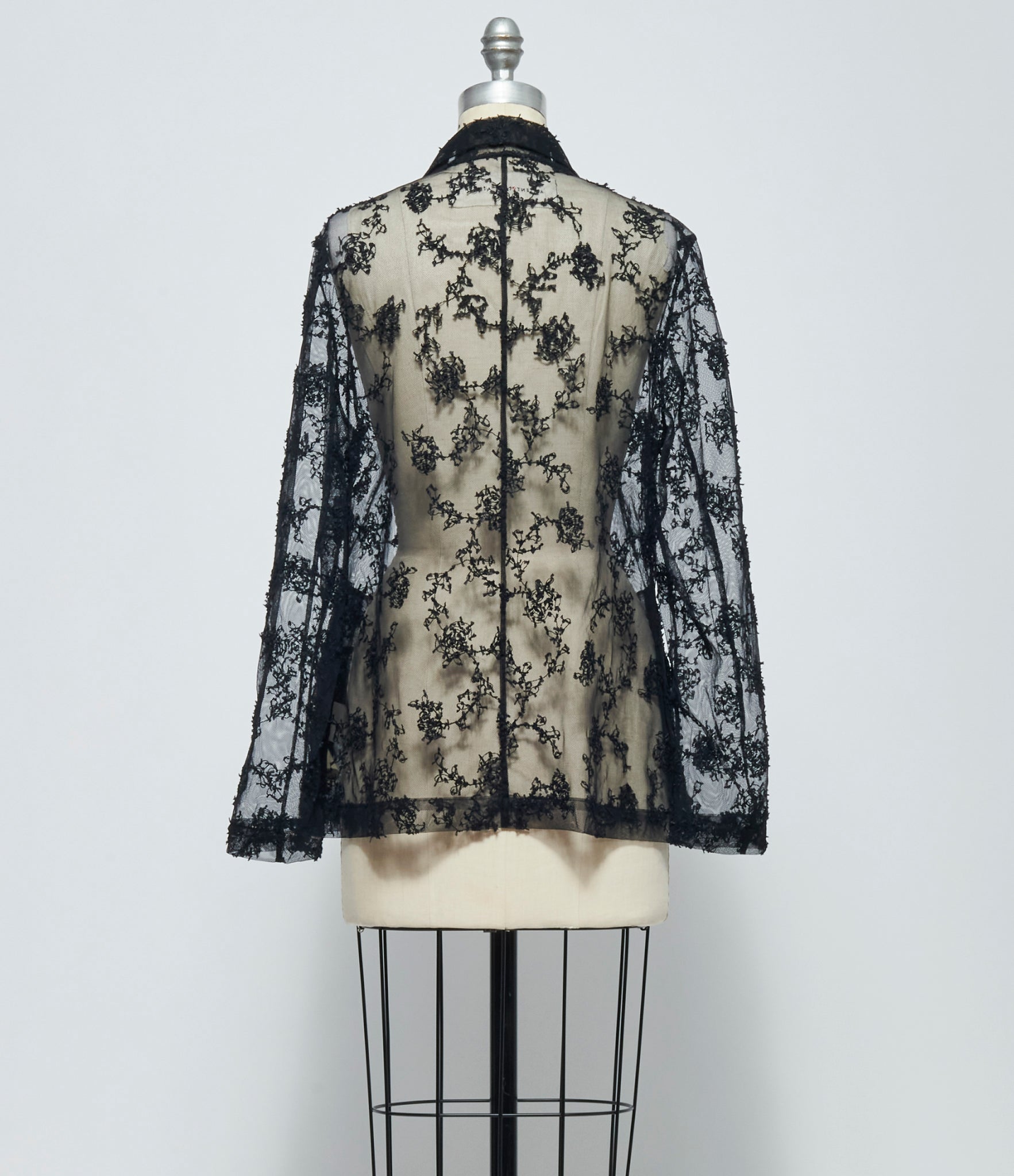 SS26 A Tentative Atelier Womens Floral Jutta H. Embroidery Jacket