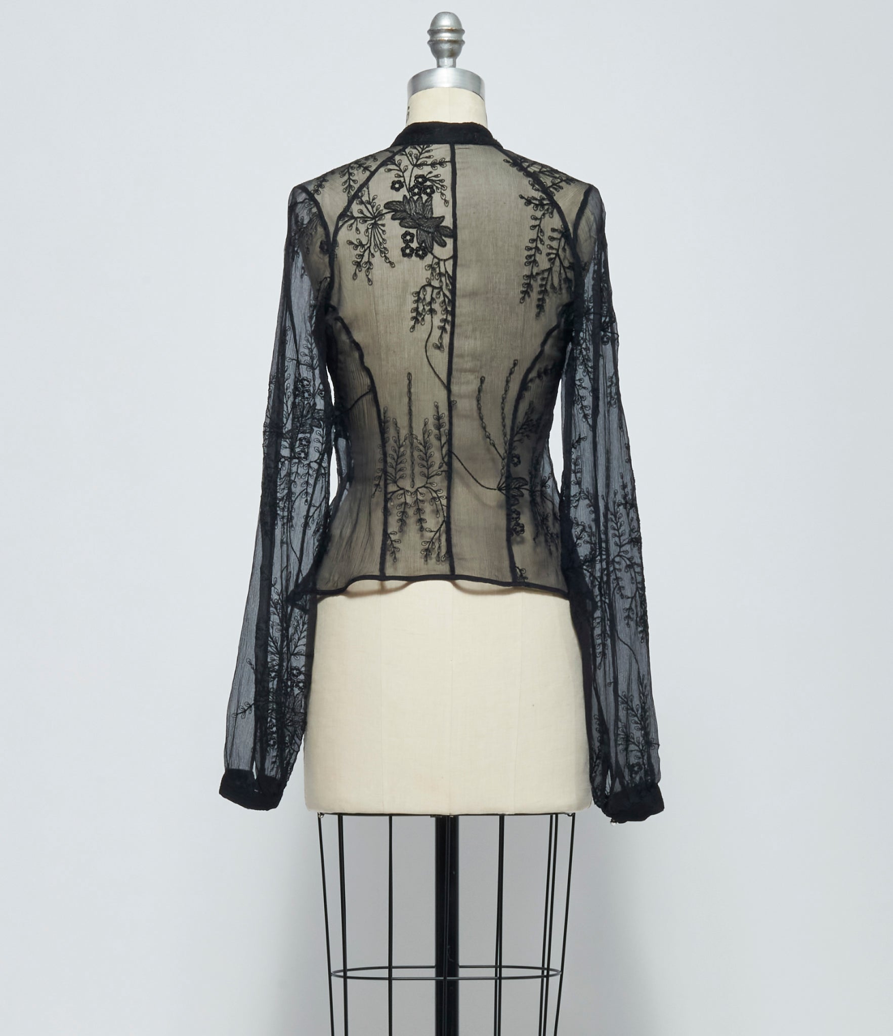 SS26 Ann Demeulemeester Womens Rhea Open Front Shirt
