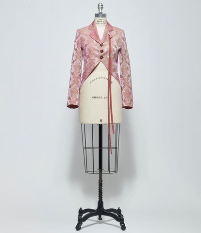 SS26 Ann Demeulemeester Womens Lune Open Front Fitted Jacket