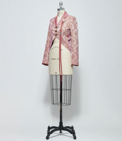 SS26 Ann Demeulemeester Womens Lune Open Front Fitted Jacket