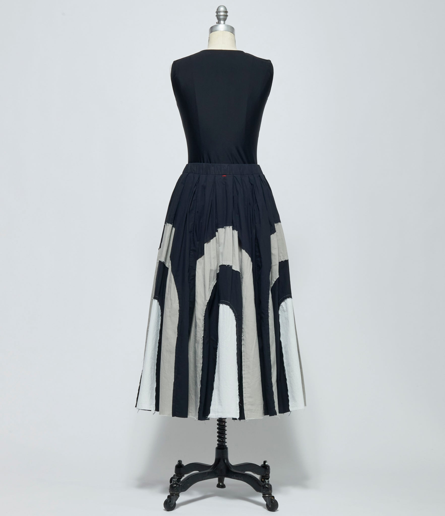 SS26 Casey Casey Womens Arch Skirt Black