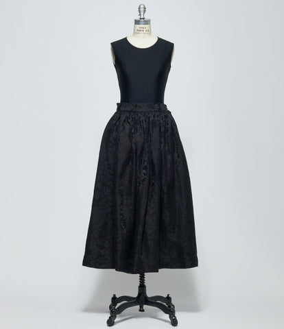 SS26 Uma Wang Womens Black Gloria Skirt