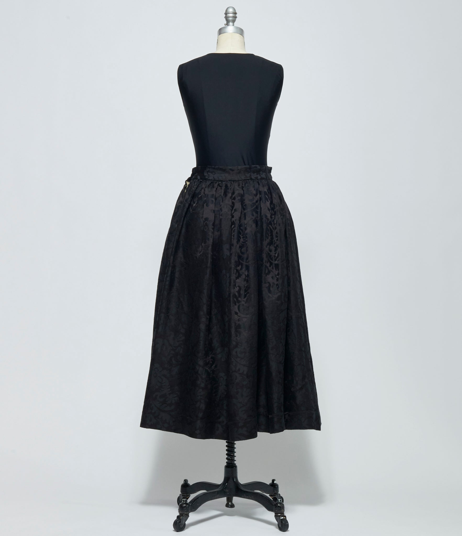 SS26 Uma Wang Womens Black Gloria Skirt