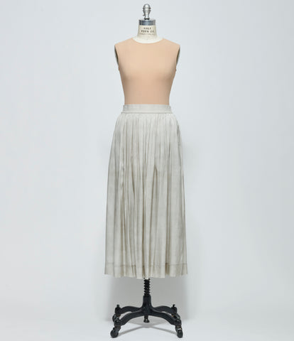 SS26 Uma Wang Womens White Pearl Gillian Skirt