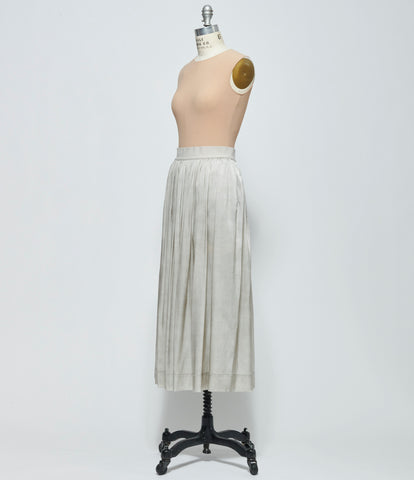 SS26 Uma Wang Womens White Pearl Gillian Skirt