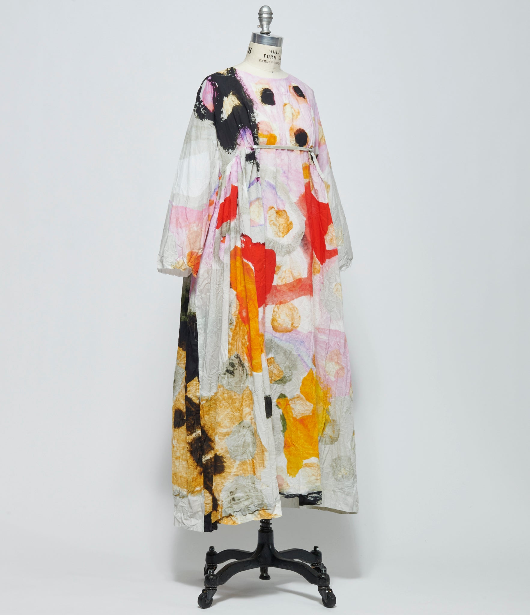 SS26 Daniela Gregis Womens Abito Dress Newpride Ma 140 Lavato Disegno Coccinella Sabbia