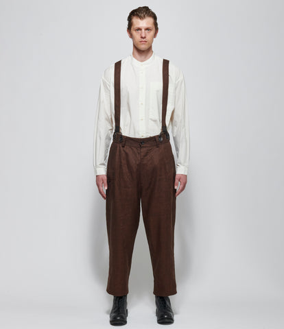SS26 A Tentative Atelier Mens Mud Dyed Painter's George Pants