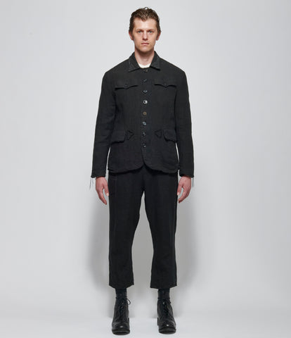 SS26 A Tentative Atelier Mens Jolyon Jacquard Handstitched Jacket