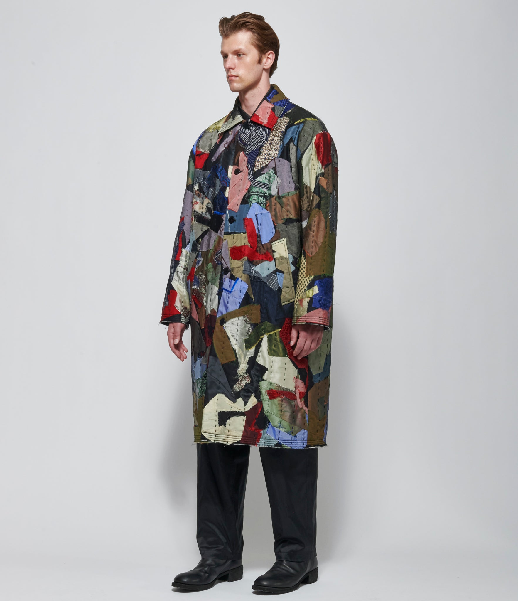 SS26 Aubero Mens Fragment Preservation Coat