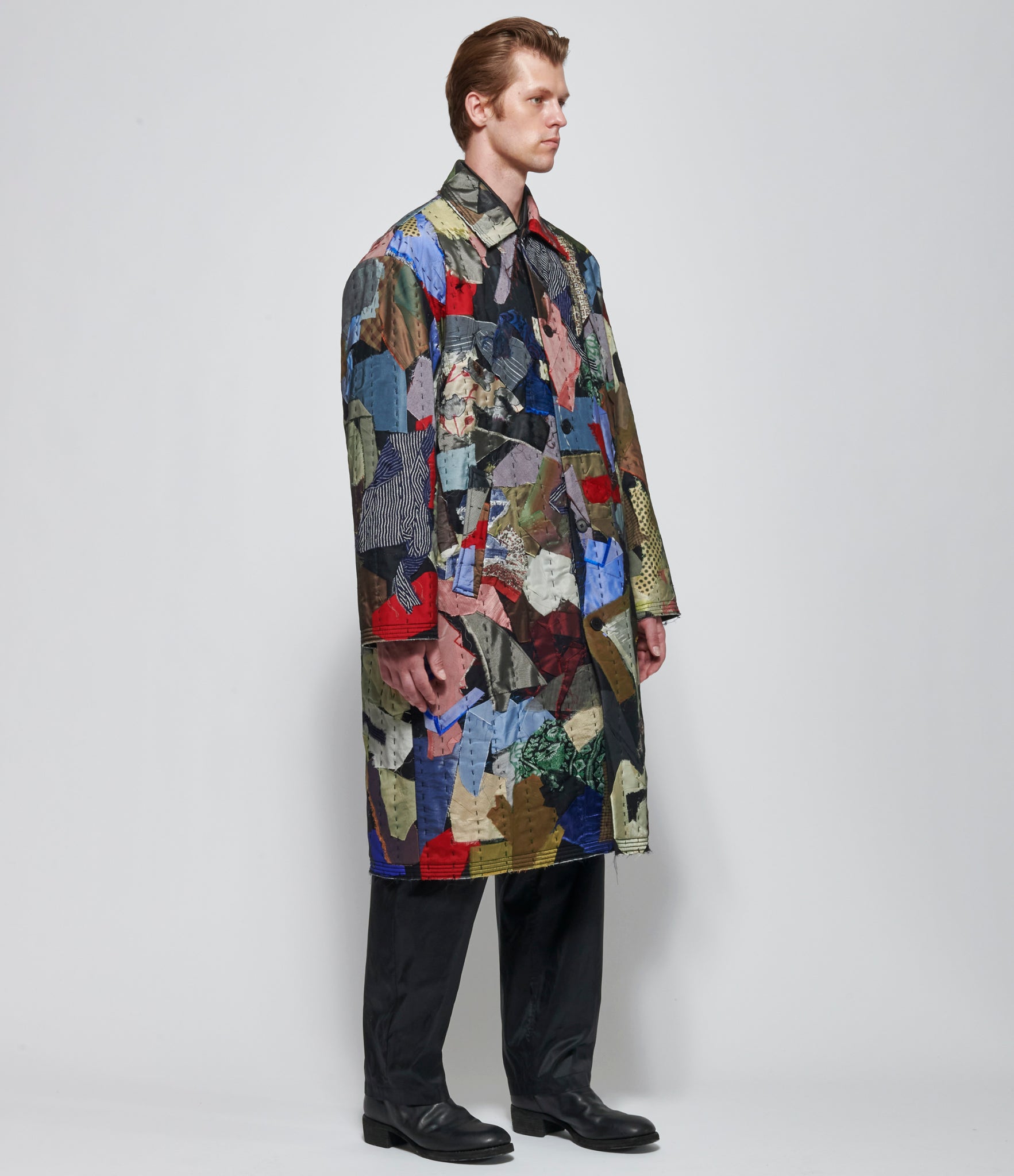 SS26 Aubero Mens Fragment Preservation Coat