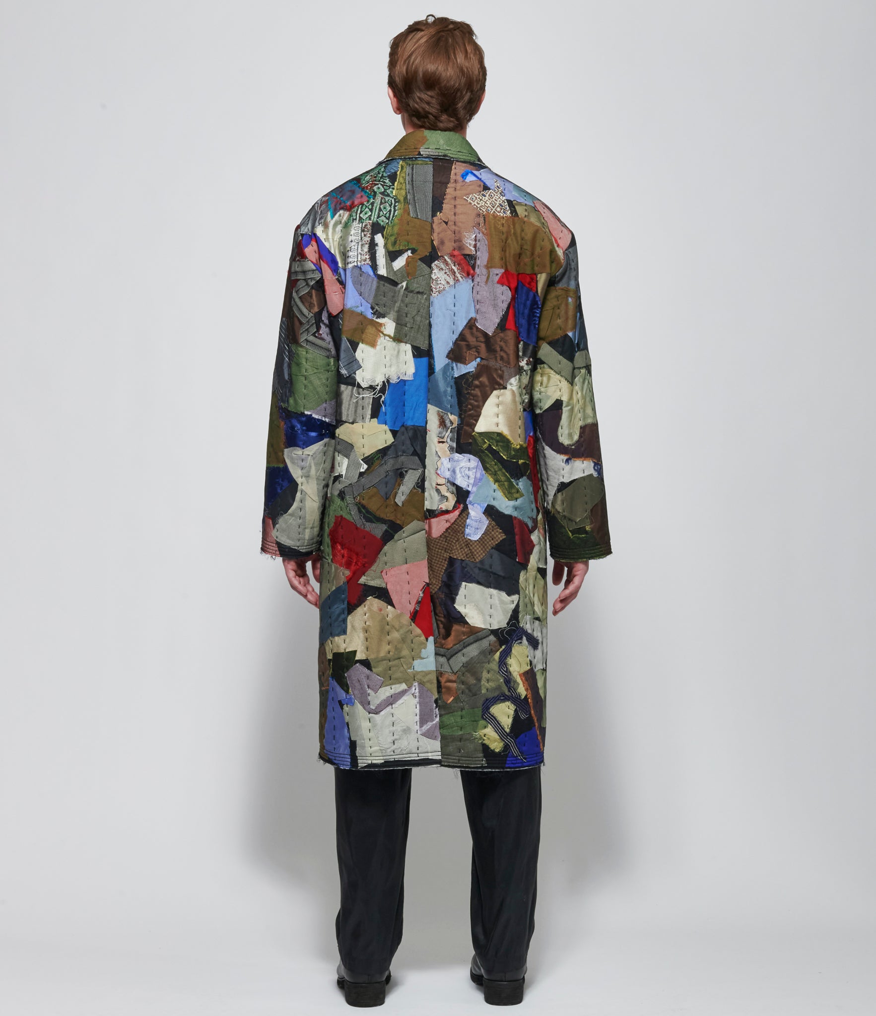 SS26 Aubero Mens Fragment Preservation Coat