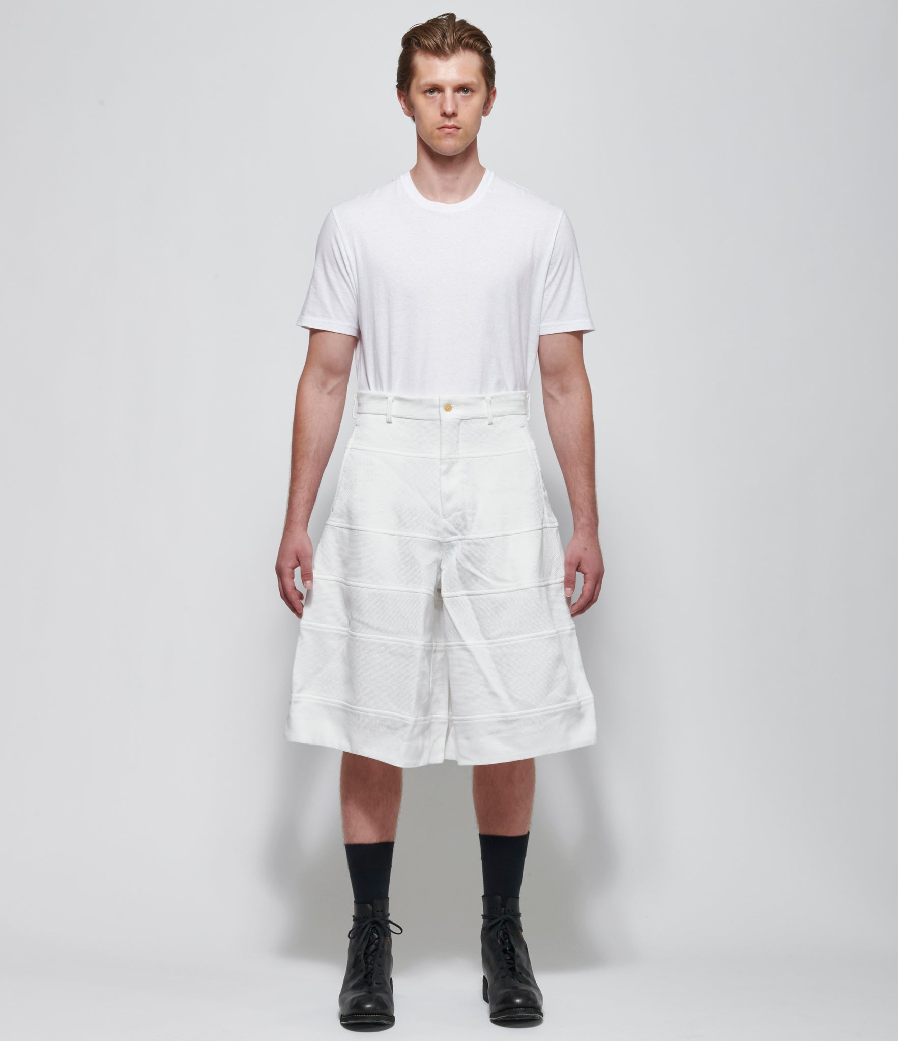SS26 Comme Des Garcons Homme Plus Long Shorts