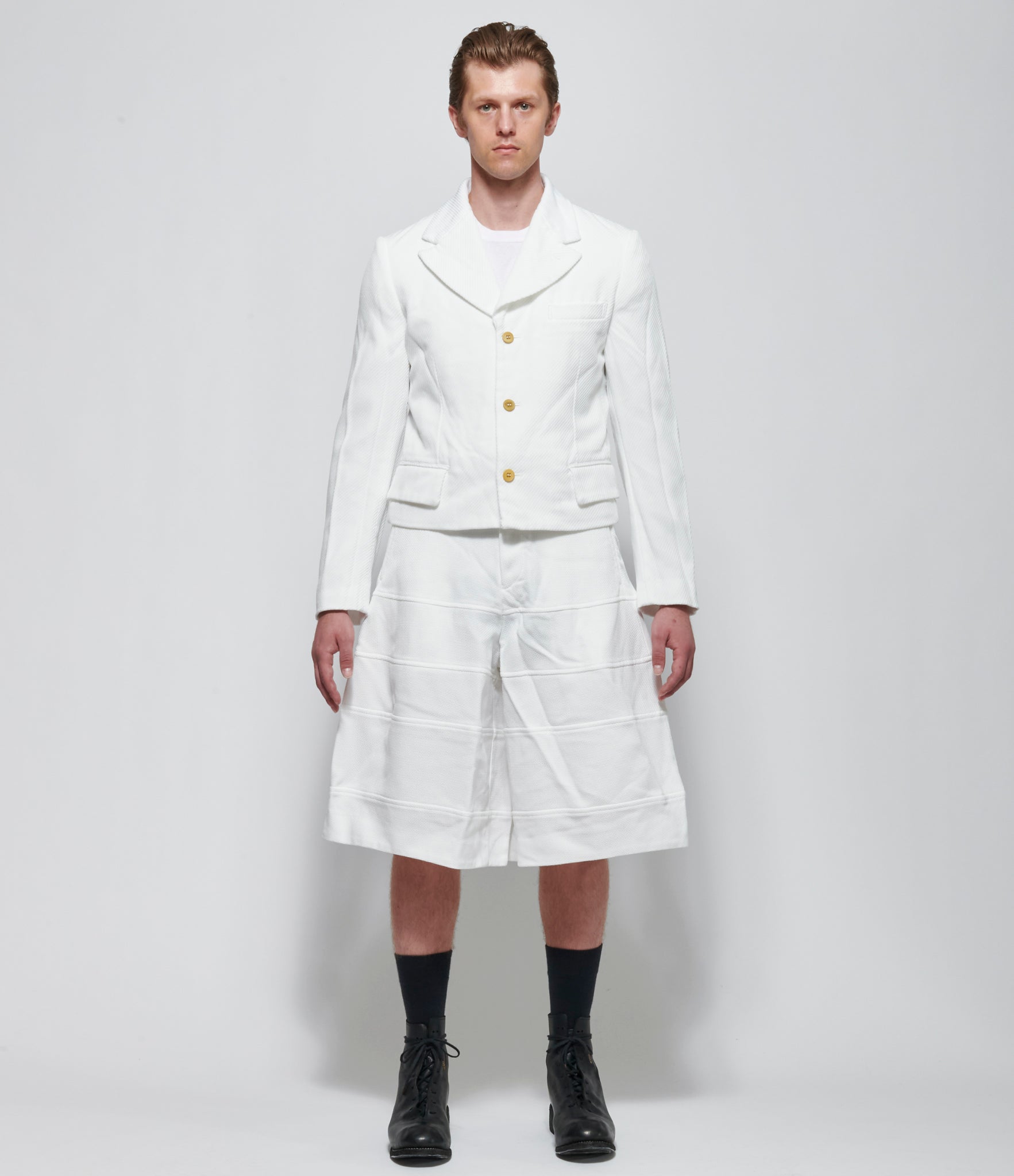 SS26 Comme Des Garcons Homme Plus Long Shorts