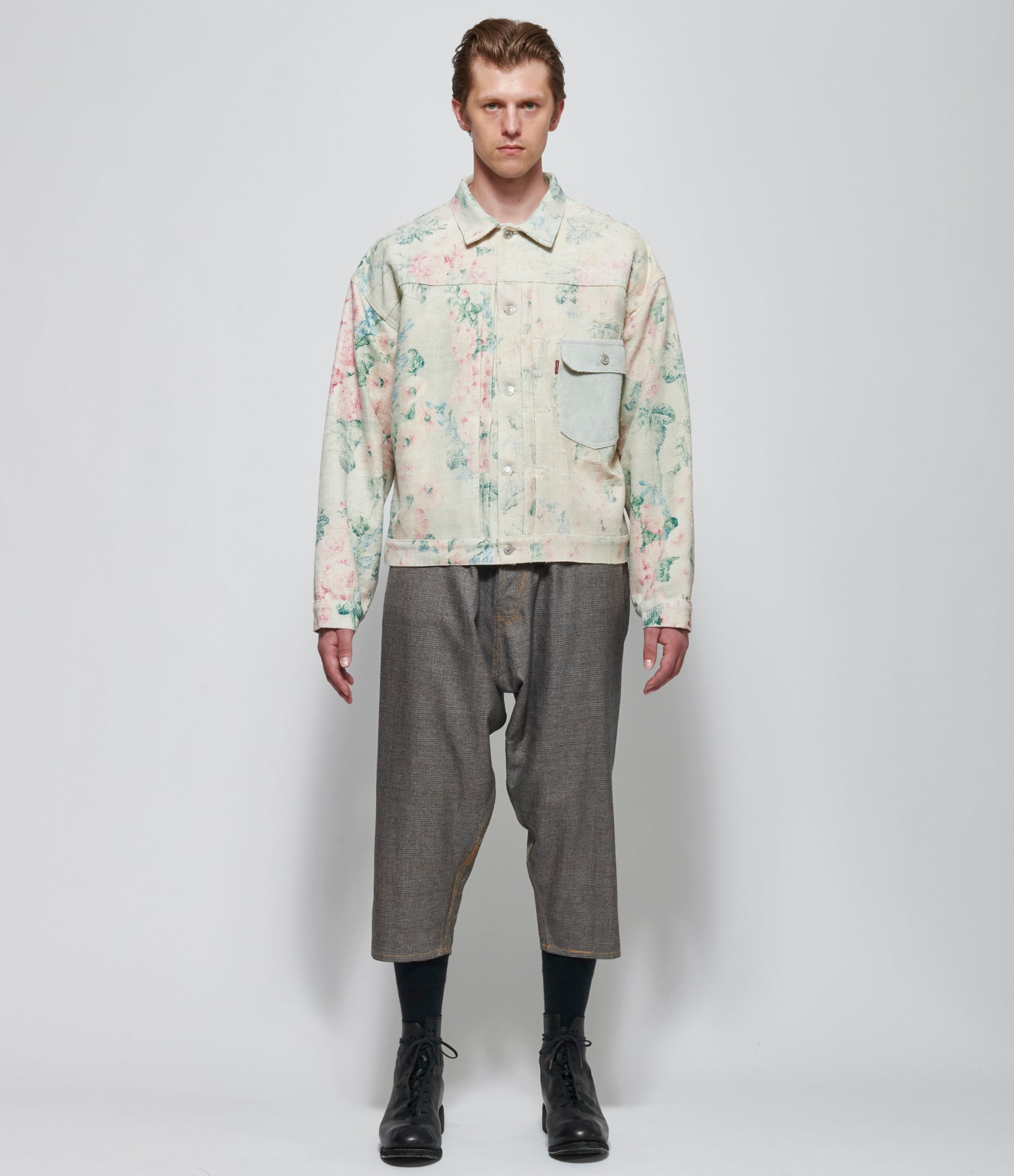 SS26 Junya Watanabe Men's Levi's Roses Type 1 Jacket