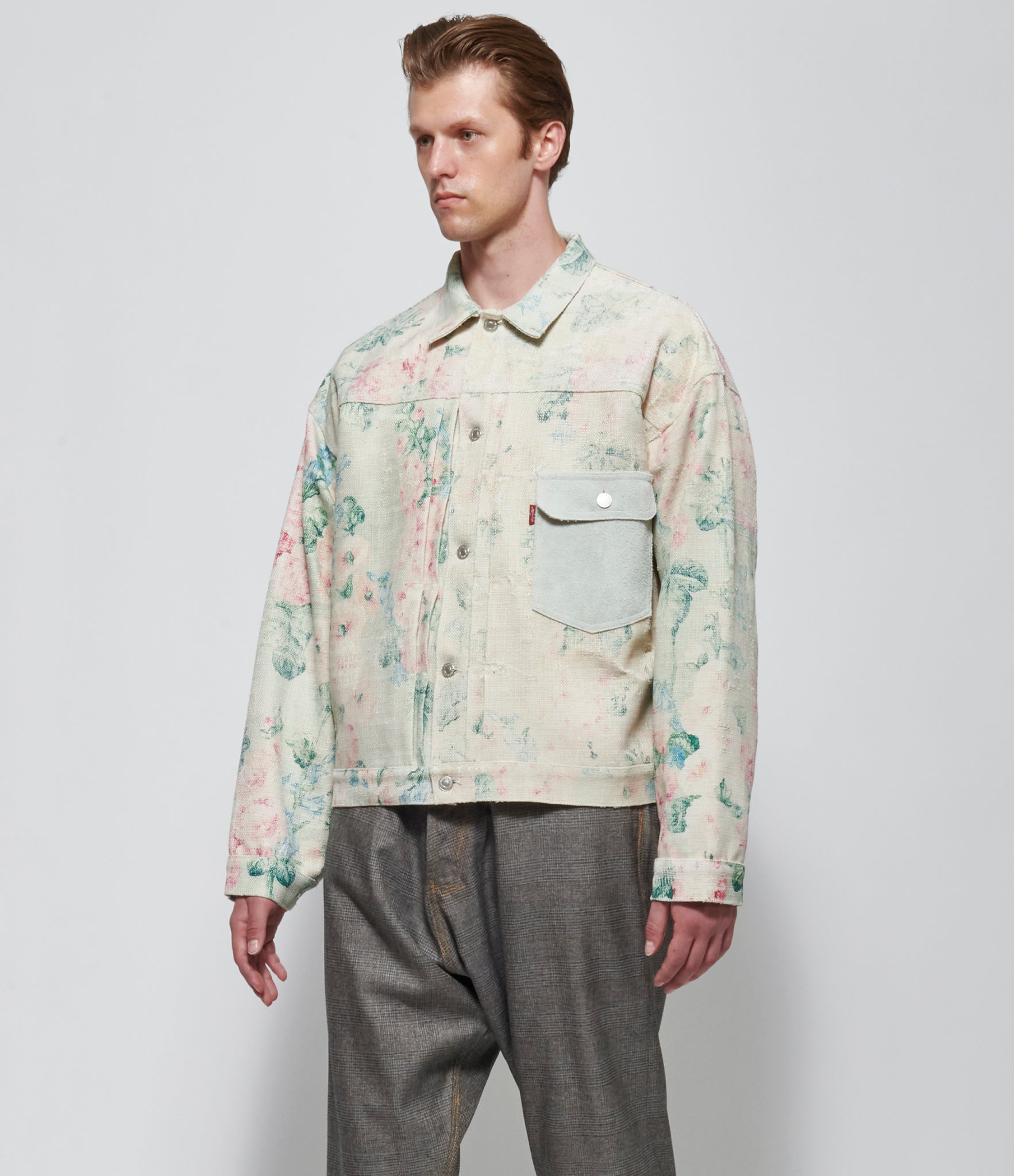 SS26 Junya Watanabe Men's Levi's Roses Type 1 Jacket