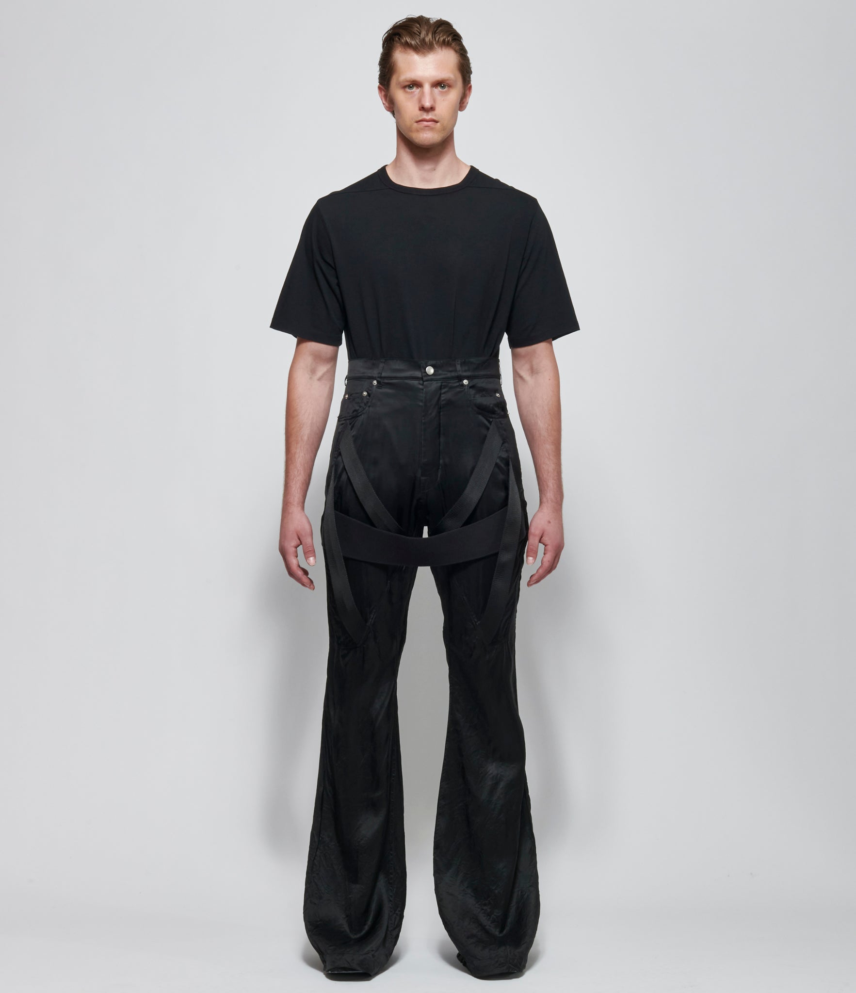 SS26 MAIN Rick Owens Mens Pantaloni Megastrapped Bolans