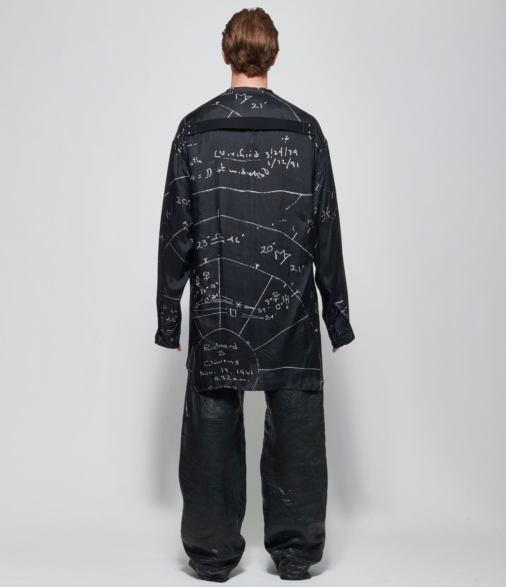 SS26 PRE Rick Owens Mens Camicia Concordian Shirt