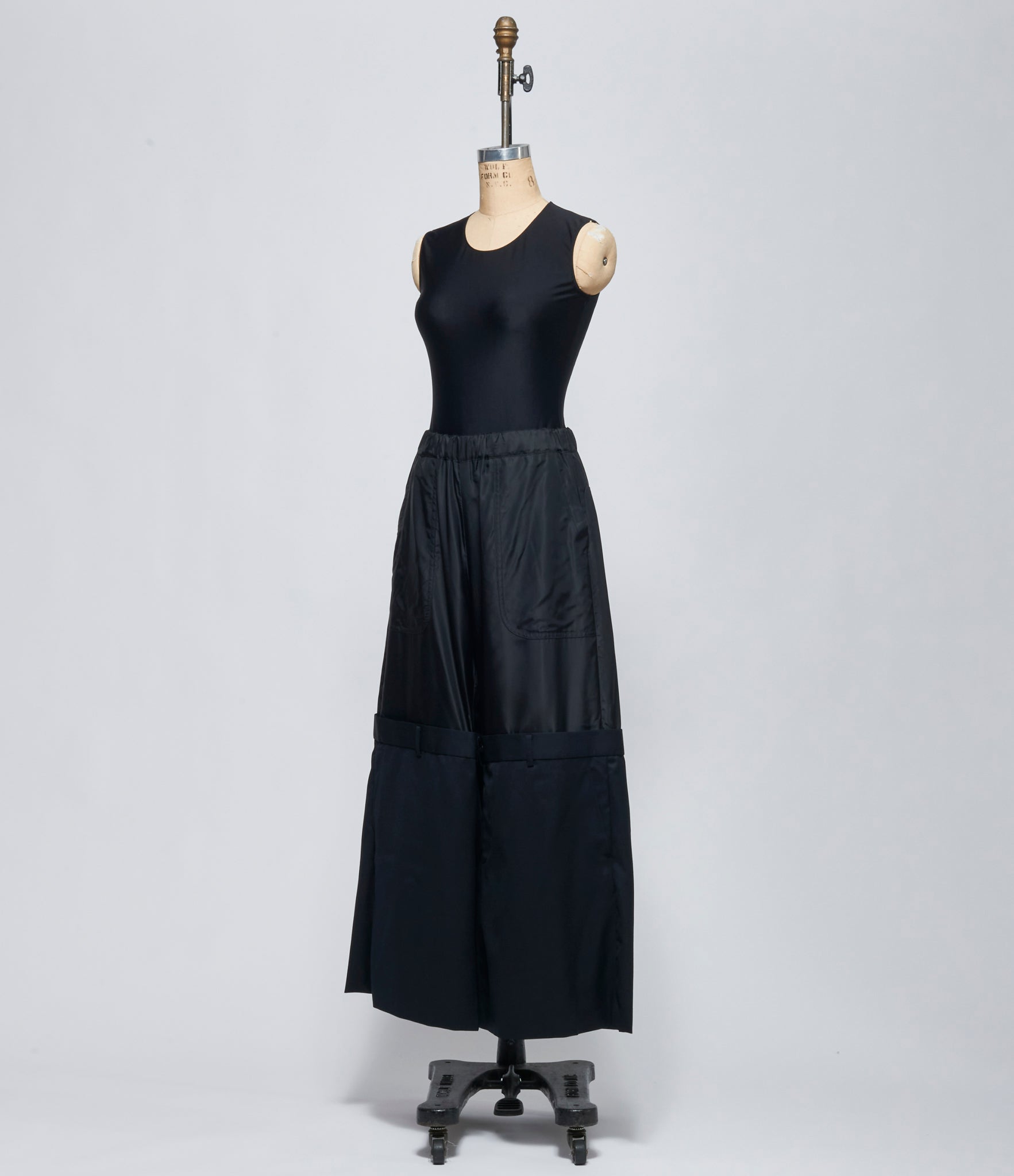 FW26 Comme des Garçons Noir Kei Ninomiya Womens Double Layer Trousers