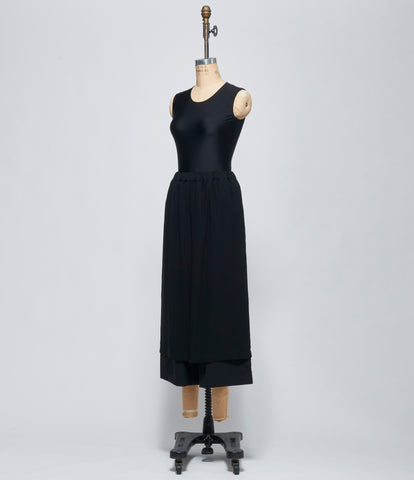 FW26 Comme des Garçons Womens Layered Wide Leg Pants