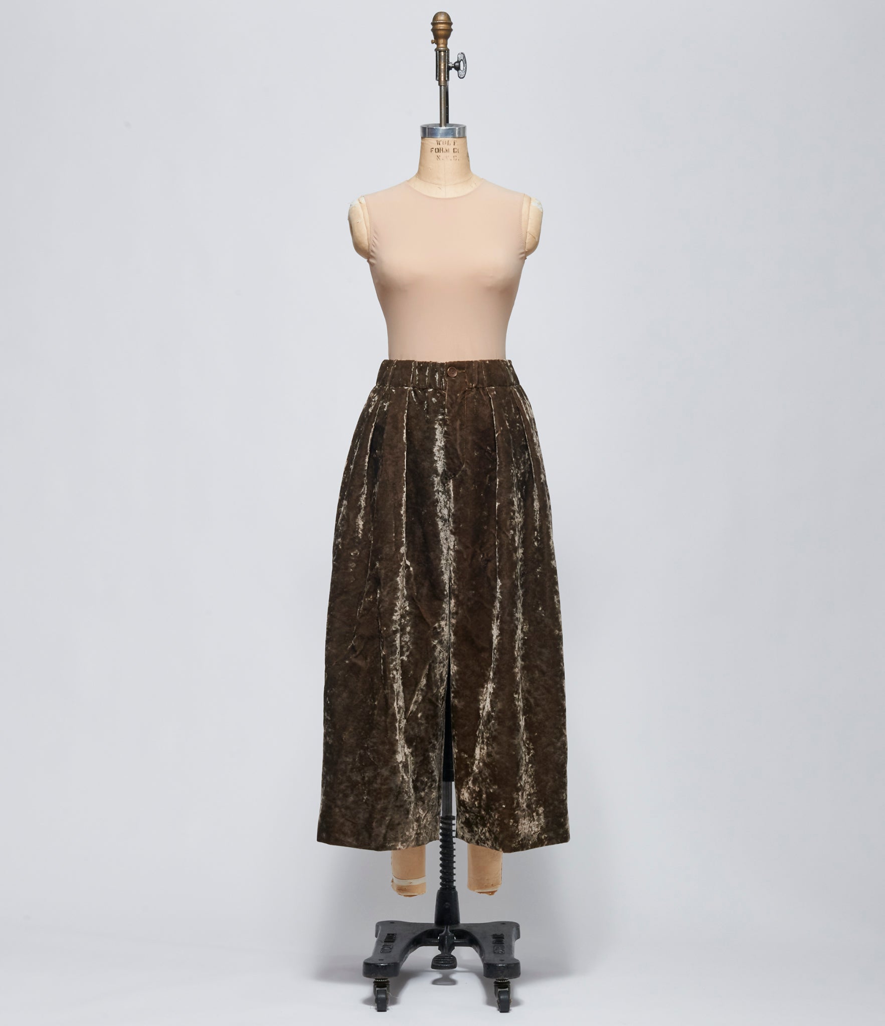 FW26 Uma Wang Womens Poetic Pants Dark Olive