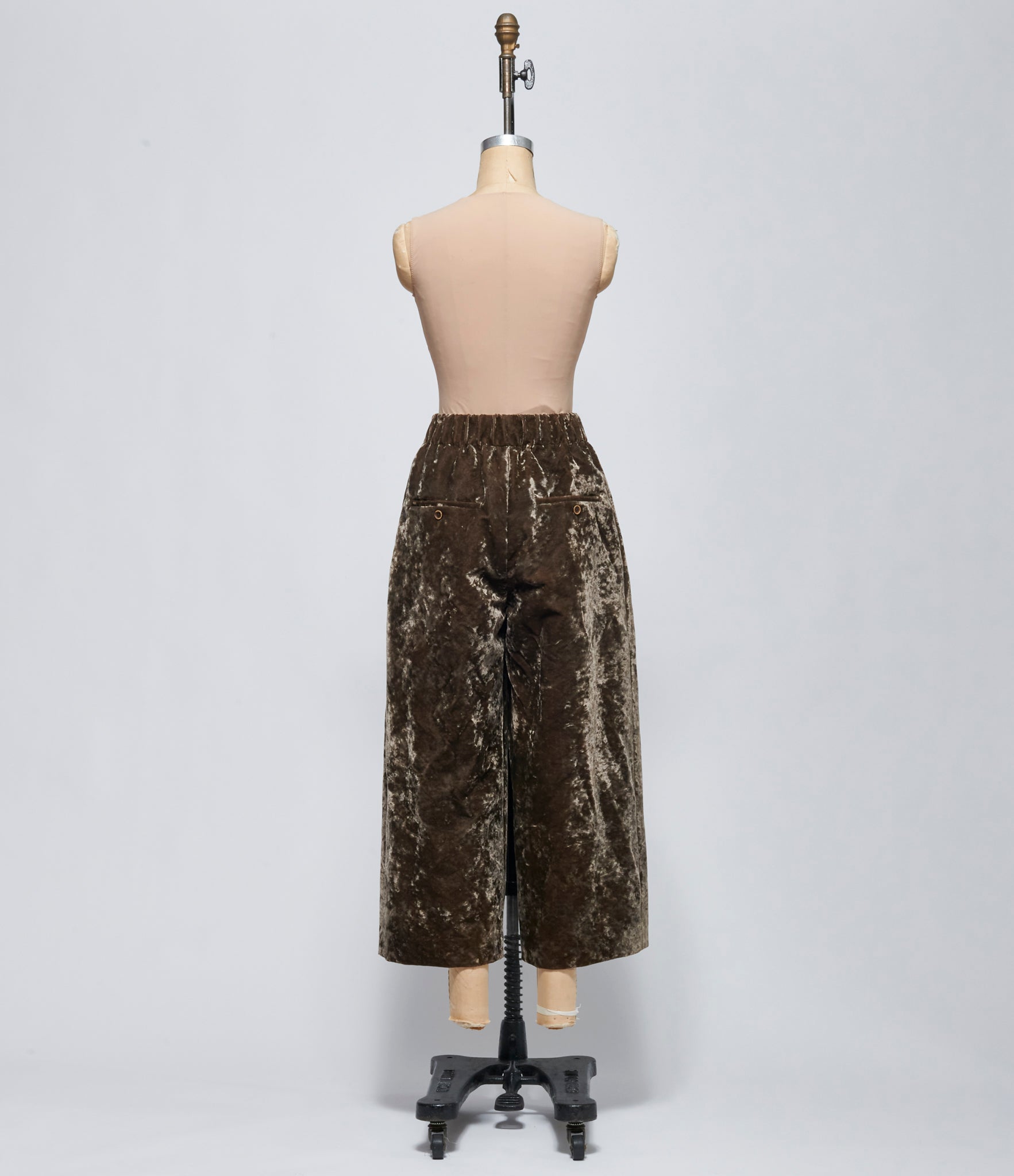 FW26 Uma Wang Womens Poetic Pants Dark Olive